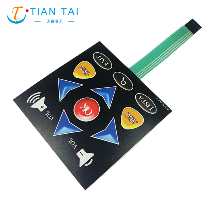 Digital Printing Non-Tactile Membrane Switch