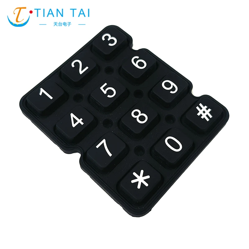 Silicone Keypad For Access Control